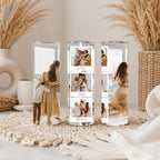 Personalized Photo Tumbler | Family Picture Tumbler | Custom Tumbler with Photos | Customized Travel Mug | Collage Tumbler Cup |Gift for Her