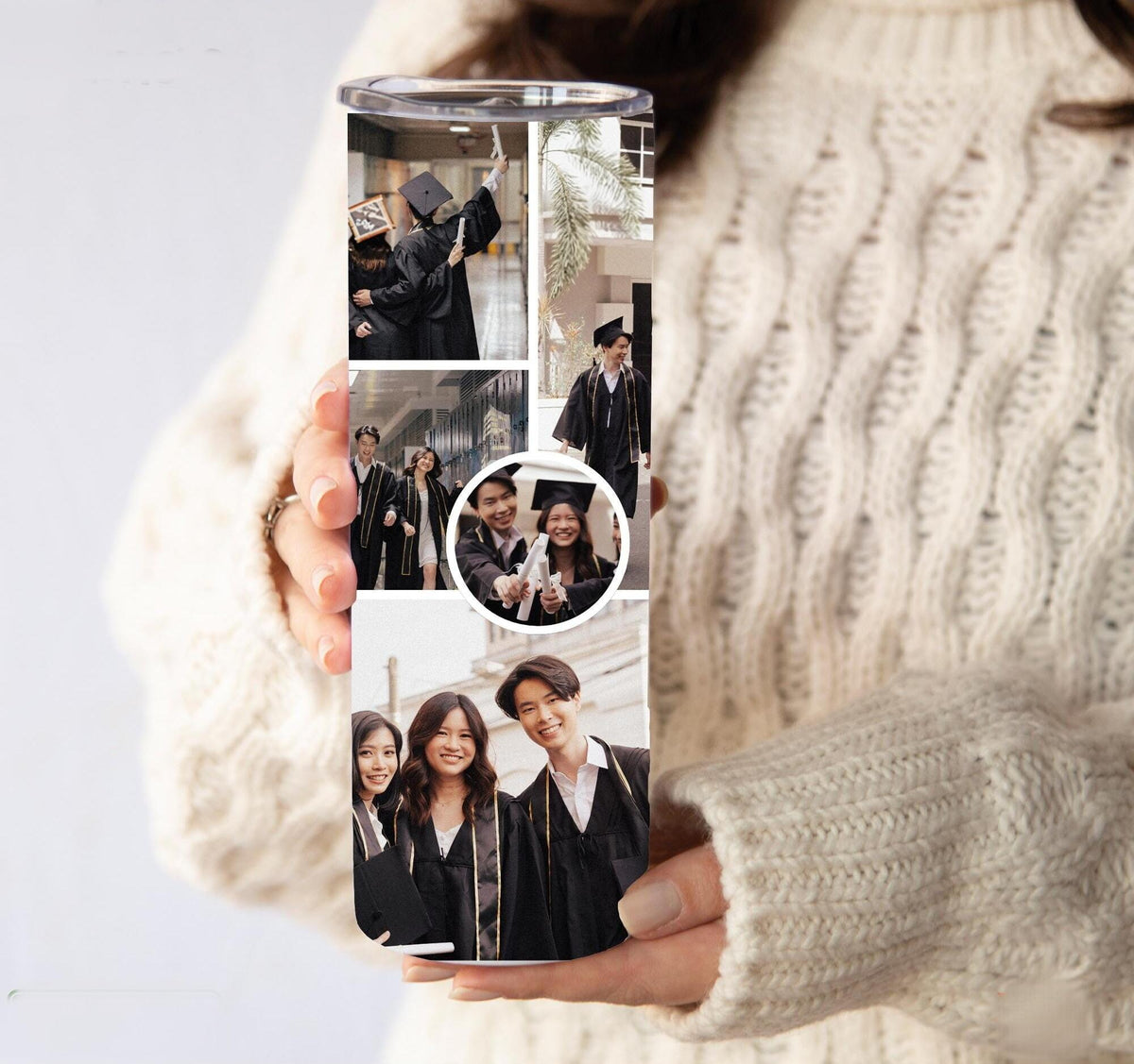 Personalized Graduation Photo Tumbler | Custom Senior Photo Tumbler | Class of 2026 Gift | Graduation Gift | Senior Grad Travel Cup