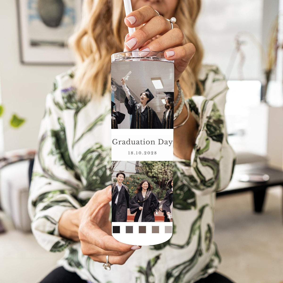 Personalized Graduation Photo Tumbler | Custom Senior Photo Tumbler | Class of 2026 Gift | Graduation Gift | Senior Grad Travel Cup