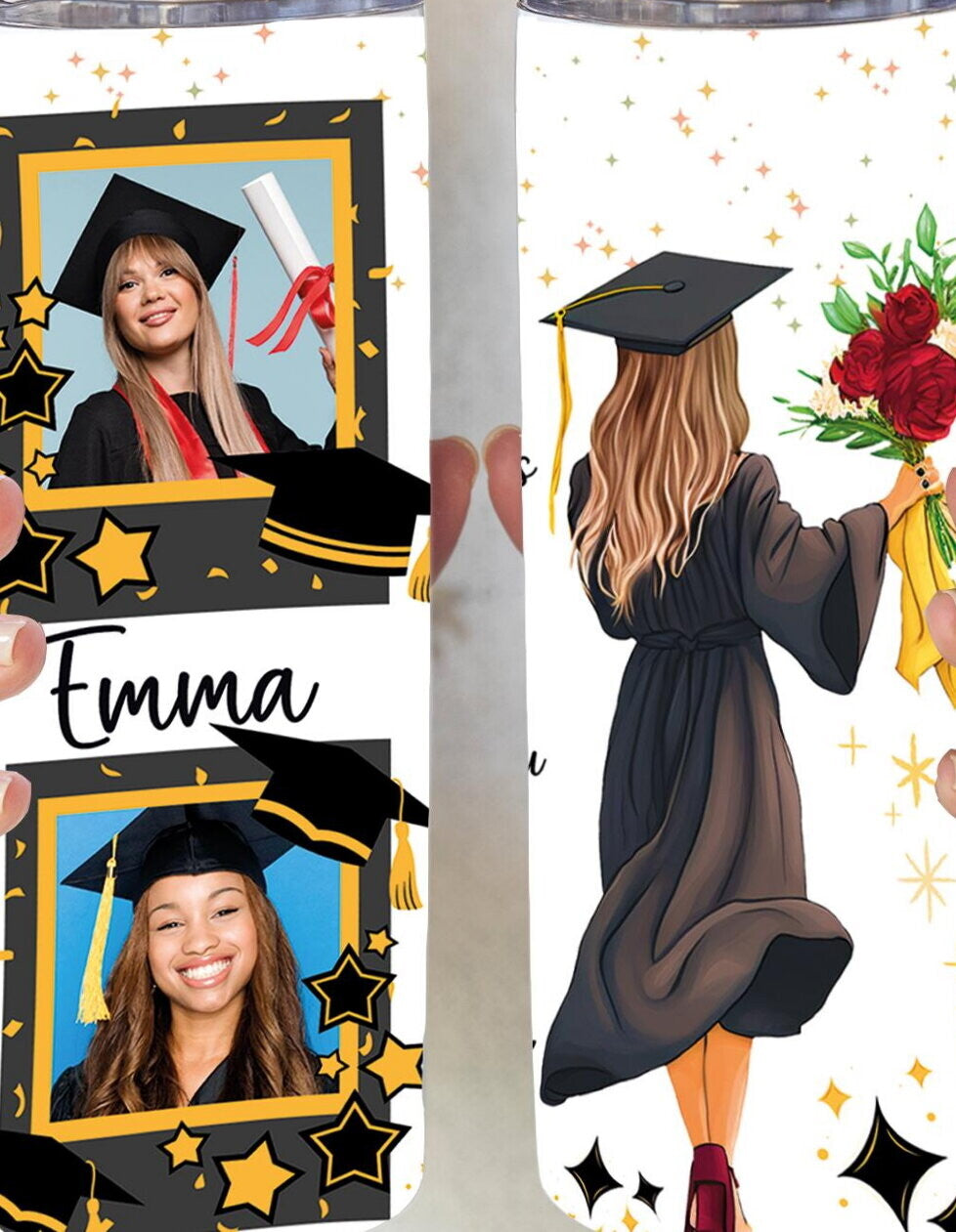 Custom Graduation Photo Tumbler | Class of 2026 Tumbler |Graduation Gift|Personalized Graduation Tumbler | Graduation Gift | Grad Travel Cup