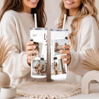 Personalized Family Photo Tumbler 20oz | Custom Picture Tumbler | Custom Travel Cup | Anniversary Gift | Gift for her or him | Gift for mom