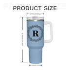 Custom 40oz Insulated Tumbler Stainless Steel Travel Coffee Mug Bridesmaid Gift for Women & Wedding Party