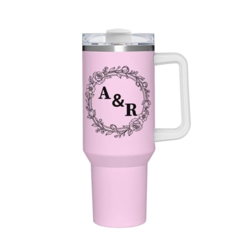 Custom 40oz Insulated Tumbler Stainless Steel Travel Coffee Mug Bridesmaid Gift for Women & Wedding Party