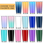Personalized Tumblers with Pictures Lids and Straws 20 oz Custom Photo Stainless Steel Coffee Tumbler with Name Text Coffee Mug Cup Gifts for Christmas Anniversary Birthday for Dad Mom Friend