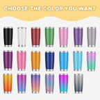 Custom Photo Cups Personalized Picture Coffee Tumbler with Text 20oz Stainless Steel Custom Tumbler Coffee Cup Customized Double Wall Insulated Travel Mug Christmas Birthday Gifts for Women Men Visit the DIYKST Store