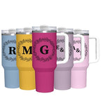 Custom 40oz Insulated Tumbler Stainless Steel Travel Coffee Mug Bridesmaid Gift for Women & Wedding Party