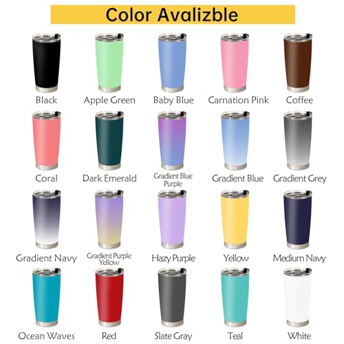 Personalized Tumbler with Pictures Text, Custom Photo Stainless Steel Coffee Tumbler, Coffee Travel Mug Cup Custom Gifts for Women Man