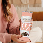 Personalized Vacation Photo Tumbler 20oz | Girls Trip Cup | Custom Travel Photo Tumbler | Personalized Tumbler| Custom Photo | Gift for Mom