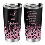 Personalized 20oz Tumbler with Lid, Custom Photo & Name Insulated Double Wall Travel Tumbler, Custom Photo Cup Gift for Dad, Mom, Husband, Wife