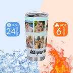 Personalized Tumbler 20 Oz Custom Vacuum Insulated Travel Mug