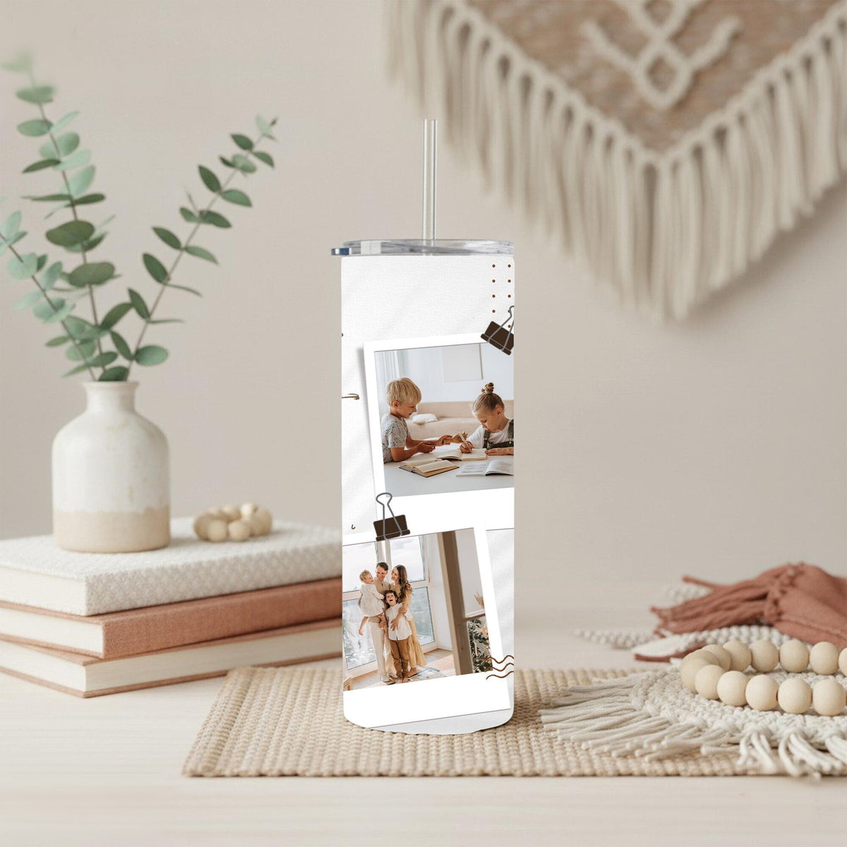 Personalized Family Photo Tumbler 20oz | Custom Picture Tumbler | Custom Travel Cup | Anniversary Gift | Gift for her or him | Gift for mom