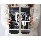 Personalized Wedding Photo Tumbler 20oz, Custom Wedding Date & Name Cup, Custom Travel Photo Tumbler | Personalized Tumbler| Wedding Gifts