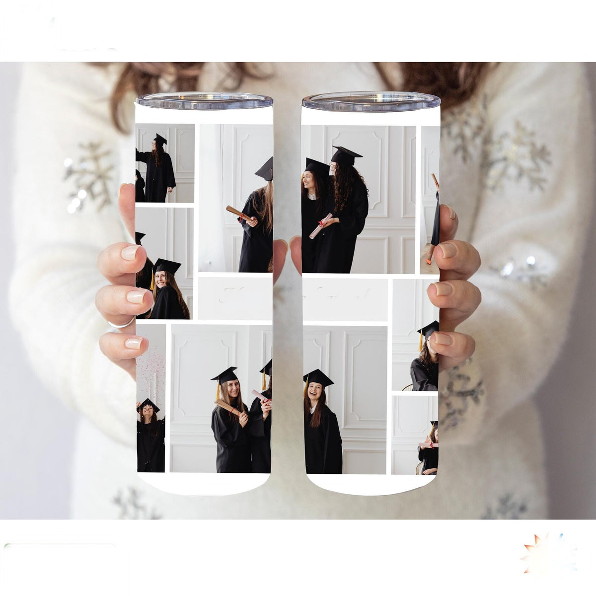 Personalized Graduation Tumbler | Custom Photo Graduation Cup | Senior Gift for Her Him | Class of 2026 Tumbler | Customized Graduation Gift