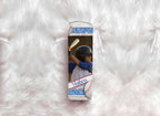 20oz Personalized Baseball Player Tumbler, Custom Athlete Photo & Glitter Name, Baseball Stitch Design Stainless Steel Insulated Tumbler with Lid & Straw, Gift for Baseball Player, Sports Athlete Gift