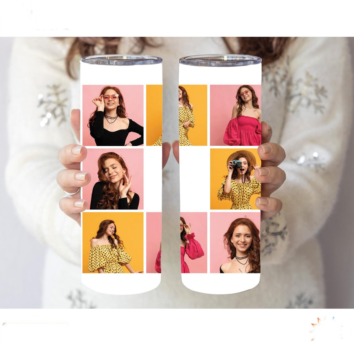 Personalized Photo Tumbler | Love You Gift Travel Mug | Custom Cup Birthday Gift for Girlfriend | Anniversary Gift | Valentine’s Day Gift