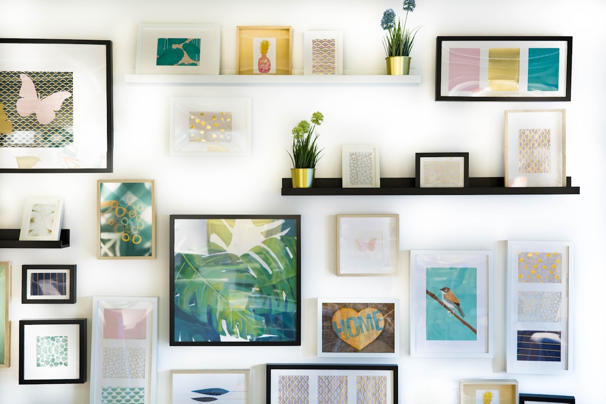 Warm personalized home decor